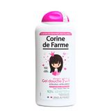 Sữa tắm gội 2 trong 1 Corine de Farme cho bé gái