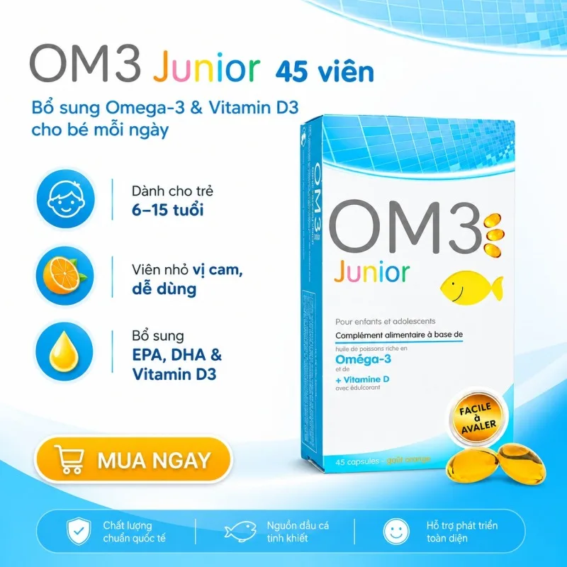 Superdiet Omega 3 Junior 45 Chính Hãng