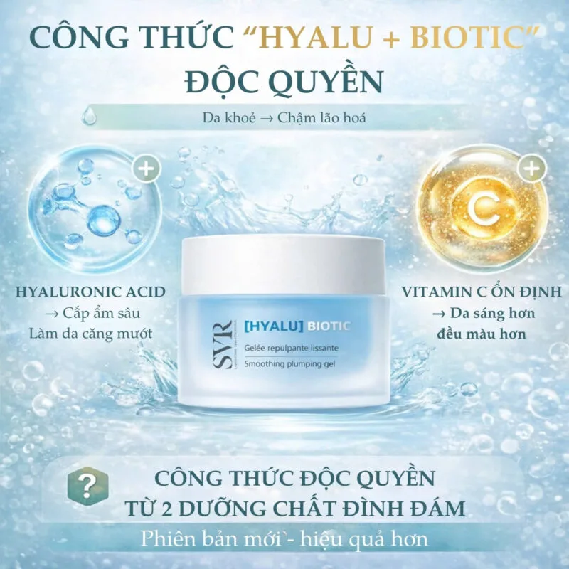 Thành Phần Kem Dưỡng Ẩm SVR Hyalu Biotic
