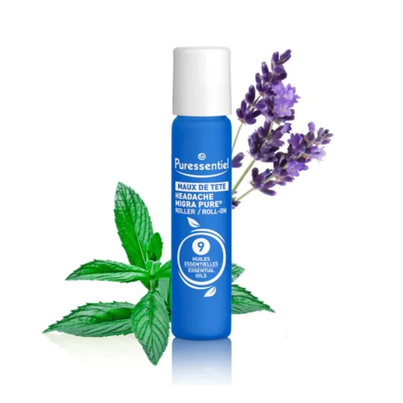 Thành Phần Lăn Giảm Đau Đầu Puressentiel 9 Loại Tinh Dầu
