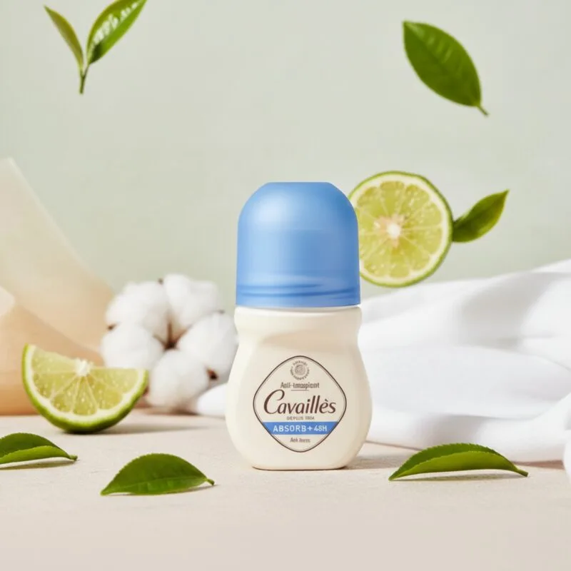 Thành Phần Lăn Khử Mùi và Ngăn Mồ Hôi Rogé Cavaillès Absorb+ 48h