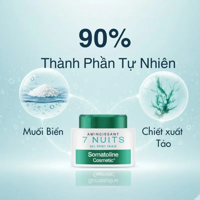 Thành phần Somatoline Amincissant 7 Nuits Gel Effet Frais Chính hang·