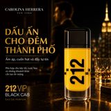 Thiết kế chai Carolina Herrera 212 VIP Black Cab