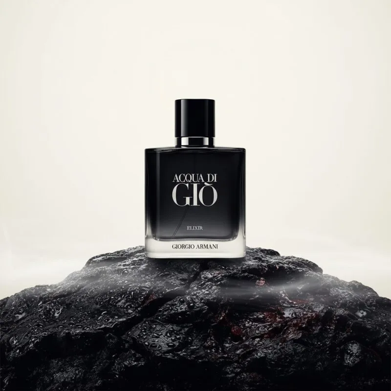 Thiết kế chai Giorgio Armani Acqua di Giò Elixir