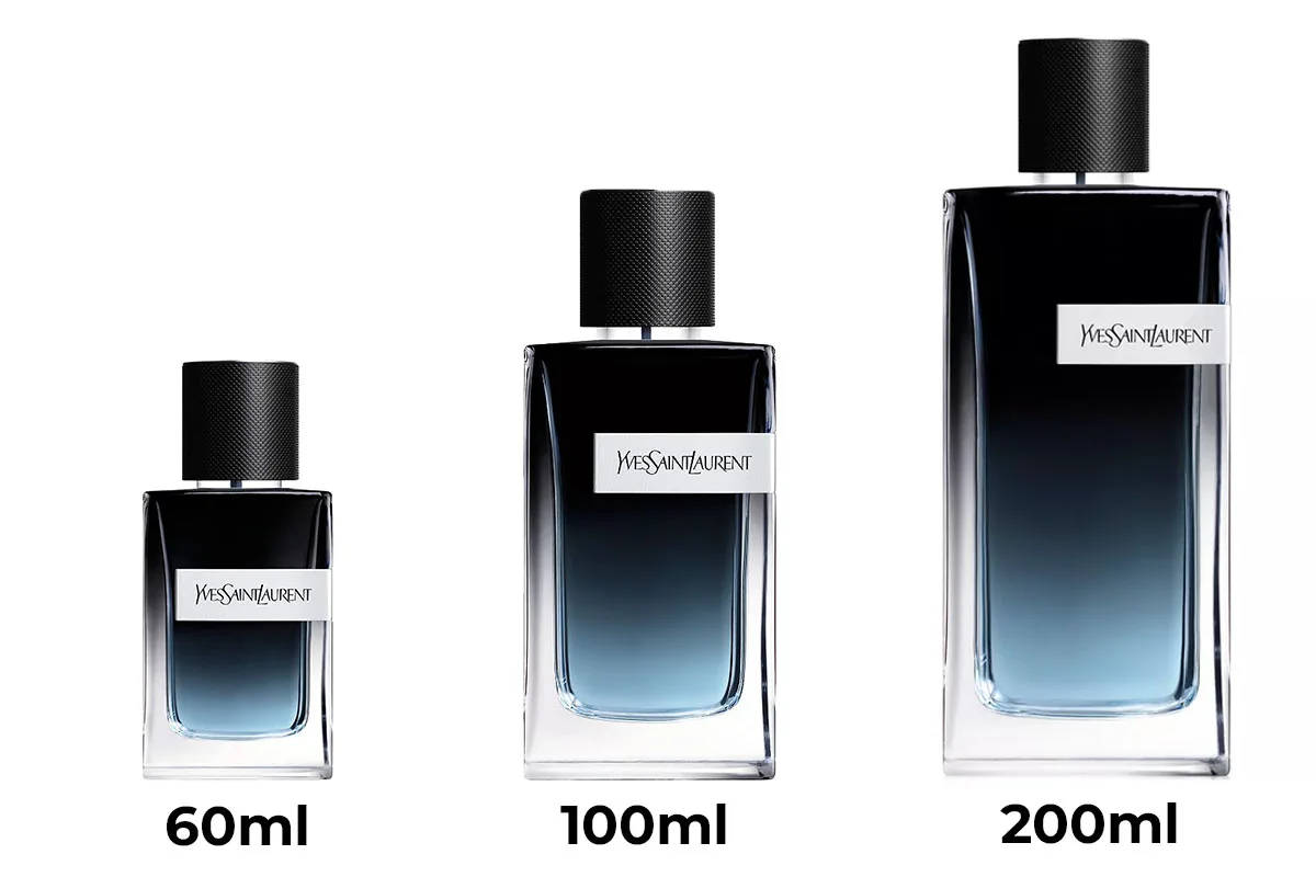 Thiết kế chai YSL Y EDP
