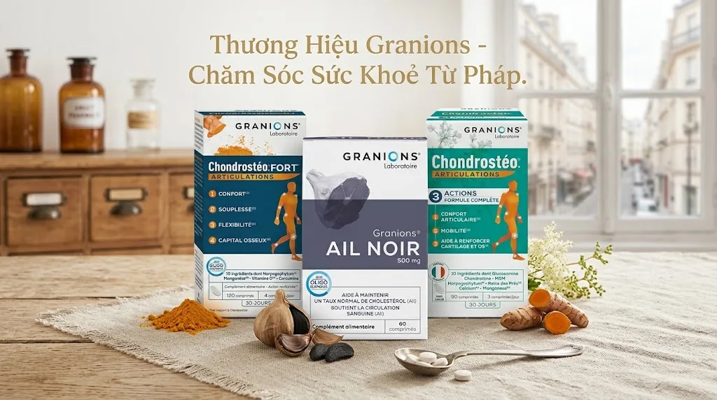 Thương hiệu Granions của Pháp và Monaco