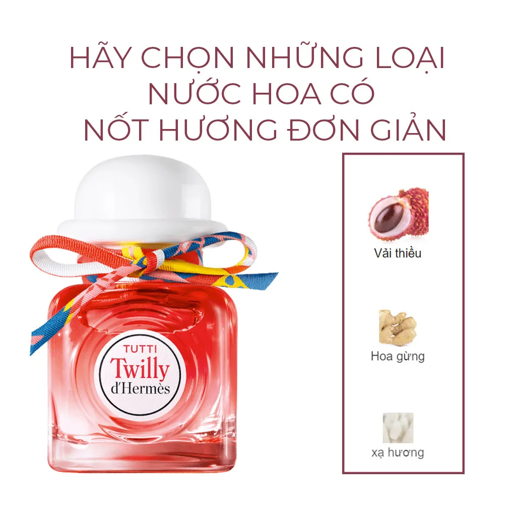 Tiêu chí chọn nước hoa đơn nốt