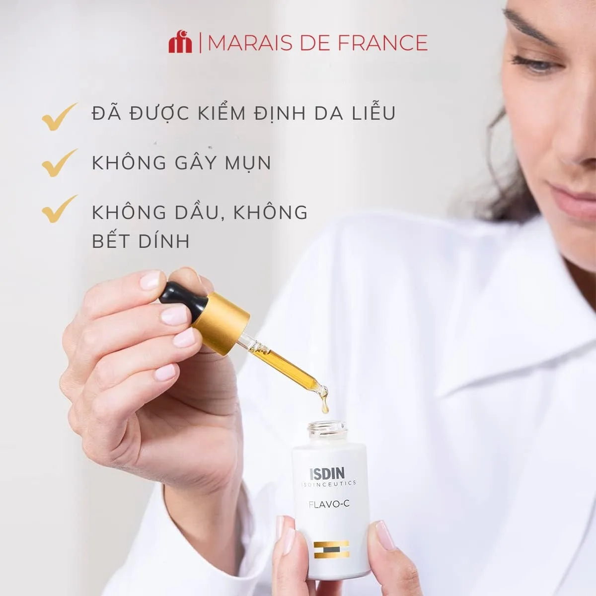 Tinh Chất Chống Lão Hóa Isdin Isdinceutics Rejuvenate Flavo-C 15ml