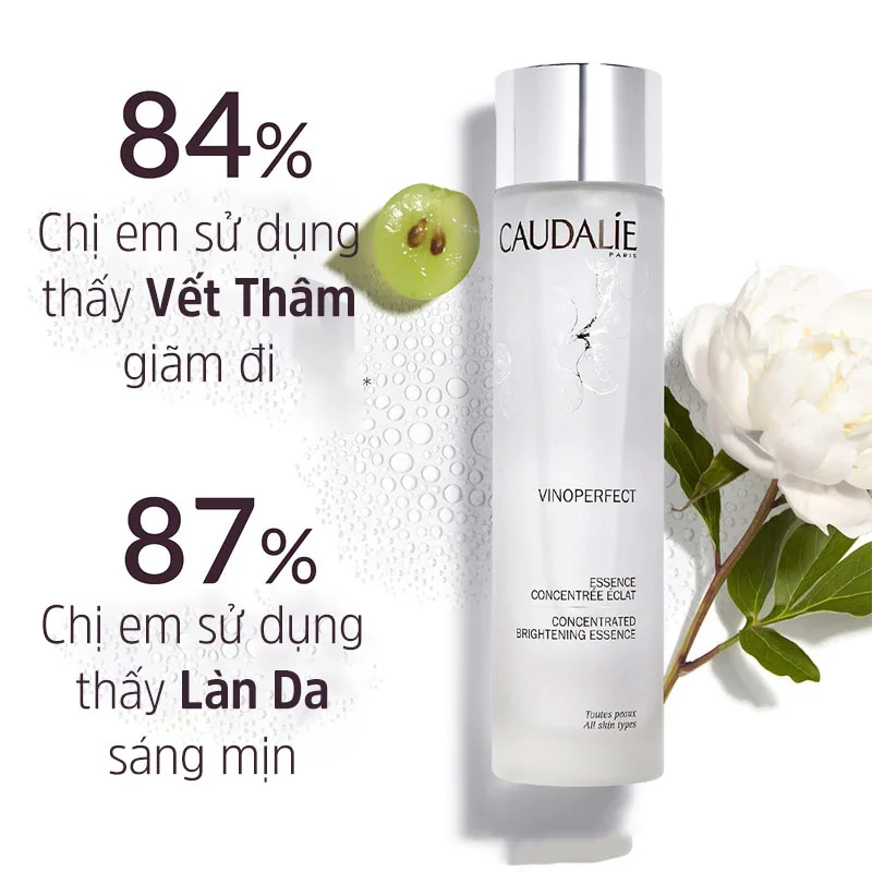 Tinh Chất Trắng Da Caudalie Vinoperfect 100ml