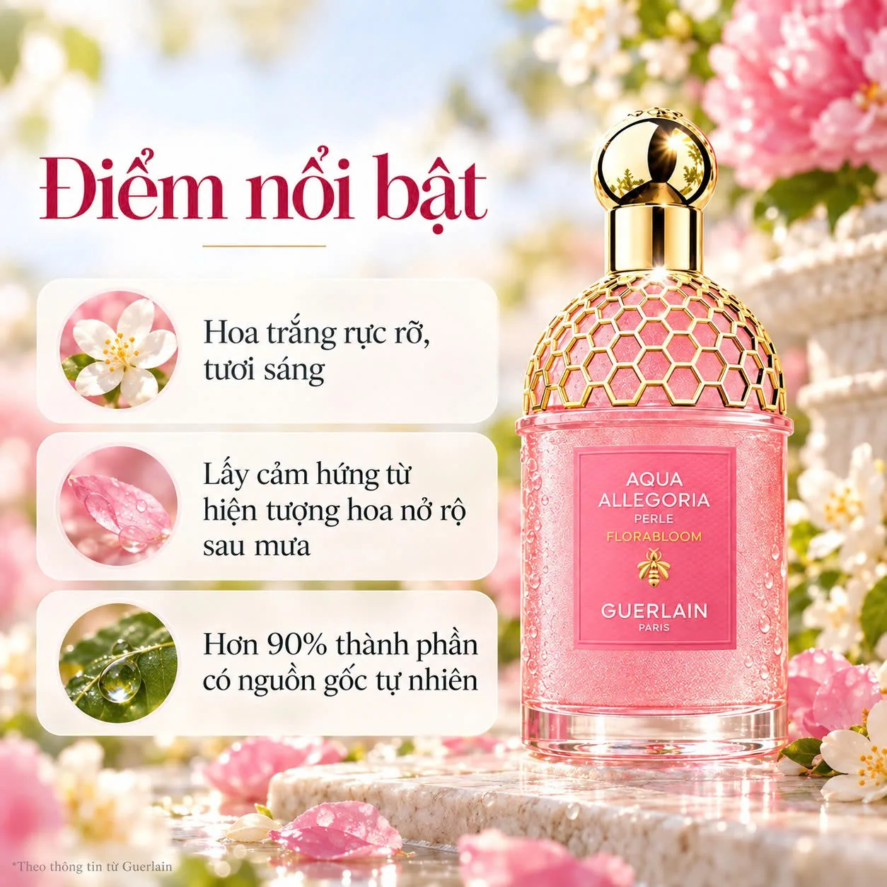 Công nghệ mới của Guerlain Aqua Allegoria Florabloom Perle EDP Công nghệ mới của Guerlain Aqua Allegoria Florabloom Perle EDP