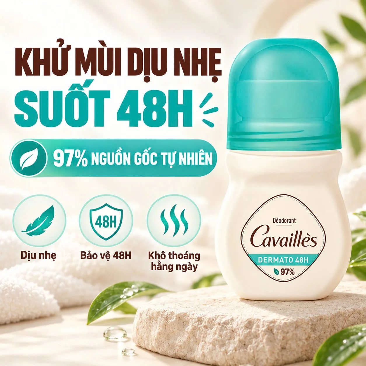 ưu điểm Roge Cavailles Dermato 48h ưu điểm Roge Cavailles Dermato 48h