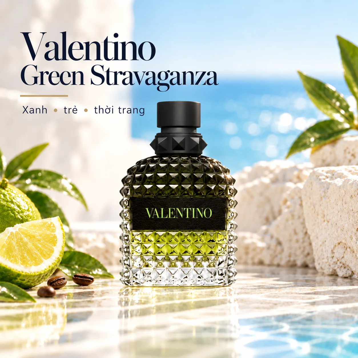 Nước hoa nam Valentino Uomo Born In Roma Green Stravaganza