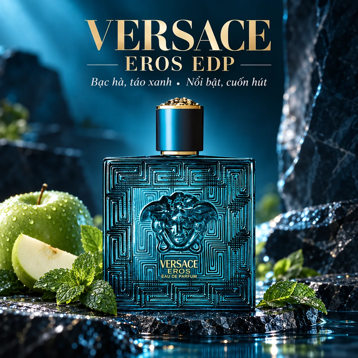 Versace Eros EDP nước hoa nam trẻ dùng đi chơi