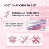 Viên Đặt Âm Đạo Candazol Gé 300mg Trị Nấm Candida Thành Phần