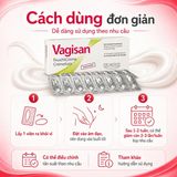 Viên Đặt Âm Đạo Dưỡng Ẩm Vagisan Feuchtcreme Cremolum Cách Dùng