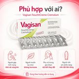 Viên Đặt Âm Đạo Dưỡng Ẩm Vagisan Feuchtcreme Cremolum Phù Hợp Với
