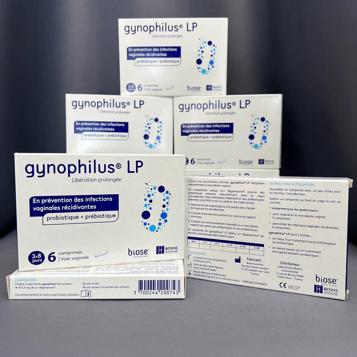 Viên Đặt Phụ Khoa Gynophilus 6 Viên