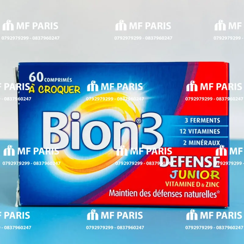 Bion 3 Defense Junior 60 viên nhai cho trẻ từ 4 tuổi