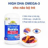 Viên Nhai Dầu Cá Cho Bé Nature's Way Kids Smart Omega-3 Fish Oil Trio Hiệu Quả