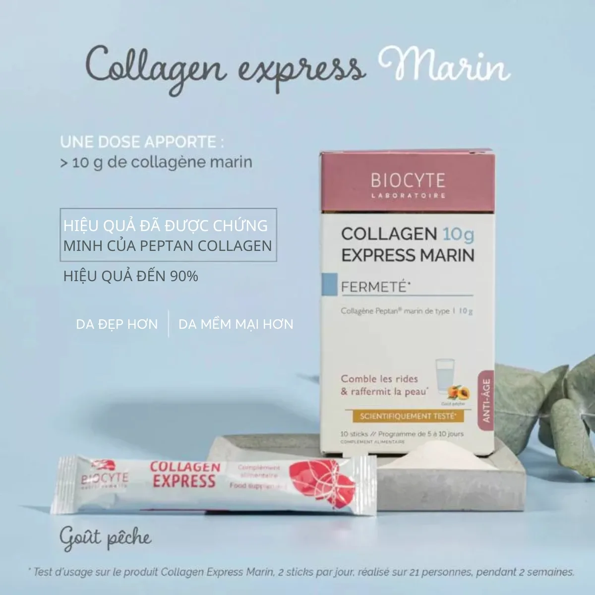 Bột Uống Đẹp Da Biocyte Collagene Express Anti Age