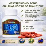 Viên Uống Bổ Thận Vitatree Kidney Tonic Hỗ Trợ Chức Năng Thận Hiệu Quả