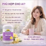 Viên Uống Cân Bằng Nội Tiết Tố Nữ Nature's Way Evening Primrose Oil 1000mg Phù Hợp Với