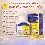 Viên Uống Cân Bằng Nội Tiết Tố Nữ Vitatree Evening Primrose Oil 1000mg Công Dụng