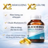 Viên Uống Dầu Cá Blackmores Omega Double High Strength Fish Oil Công Dụng