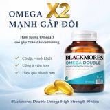 Viên Uống Dầu Cá Blackmores Omega Double High Strength Fish Oil Lợi Ích