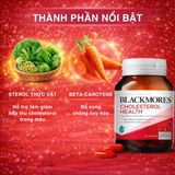 Viên Uống Hỗ Trợ Giảm Cholesterol Blackmores Cholesterol Health Thành Phần
