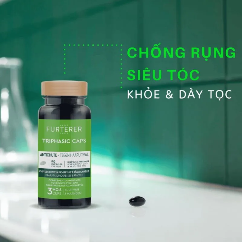 Hiệu Quả của Viên Uống René Furterer Triphasic Caps
