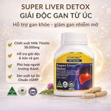 Viên Uống Thải Độc Gan Vitatree Super Liver Detox 38,000mg Hàm Lượng Cao Lợi Ích