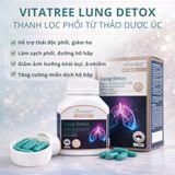 Viên Uống Thải Độc Phổi Vitatree Lung Detox Hỗ Trợ Hệ Hô Hấp Công Dụng