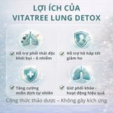 Viên Uống Thải Độc Phổi Vitatree Lung Detox Hỗ Trợ Hệ Hô Hấp Lợi Ích