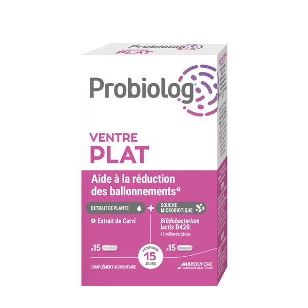 Viên Uống Thải Độc Ruột Probiolog Ventre Plat