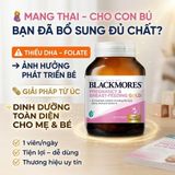 Viên Uống Tổng Hợp Cho Mẹ Bầu Blackmores Pregnancy & Breast-Feeding Gold Hiệu Quả