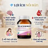 Viên Uống Tổng Hợp Cho Mẹ Bầu Blackmores Pregnancy & Breast-Feeding Gold Lợi Ích