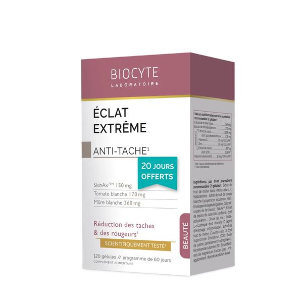 Viên Uống Trắng Da Mờ Thâm Biocyte Eclat Extreme