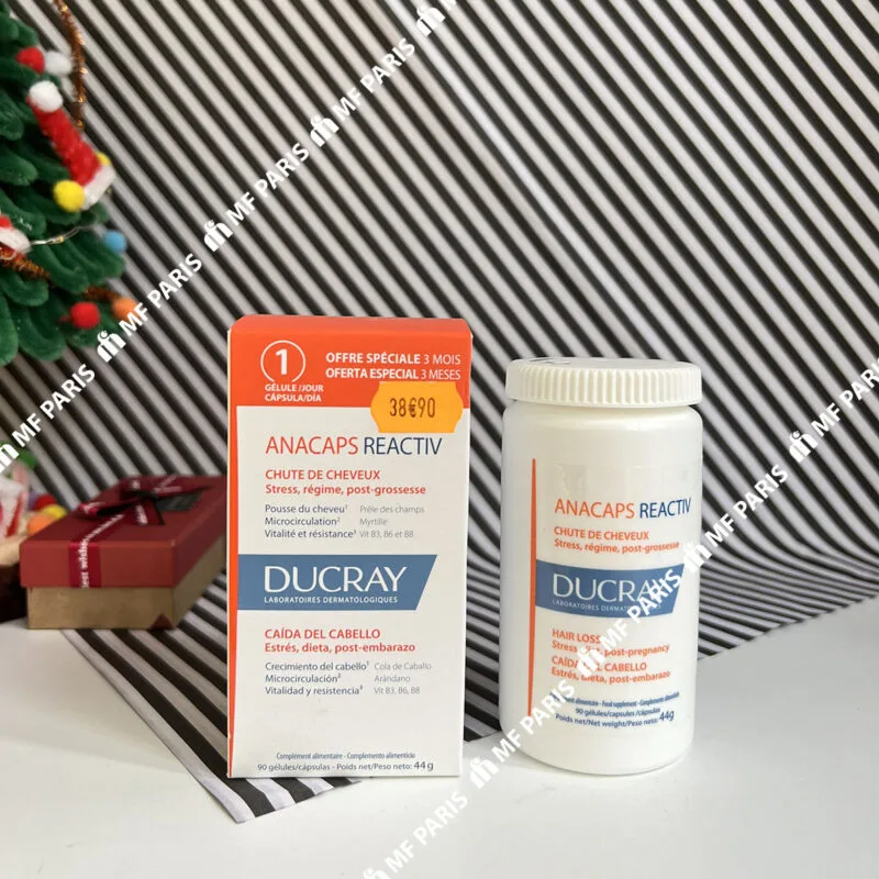 Viên Uống Trị Rụng Tóc Ducray Anacaps Reactiv For Hair Loss