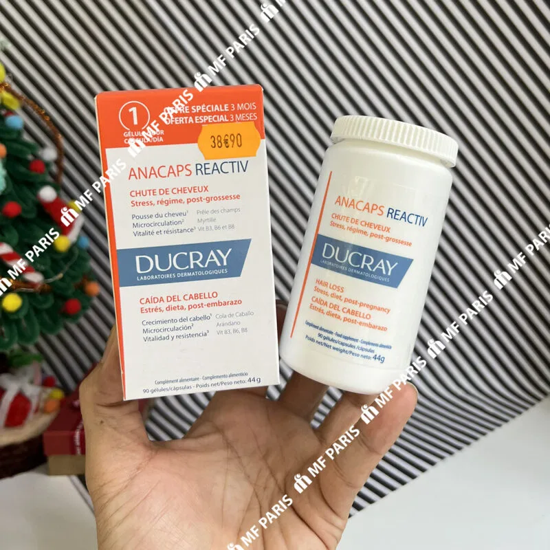 Viên Uống Trị Rụng Tóc Ducray Anacaps Reactiv For Hair Loss