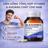 Viên Uống Vitamin Tổng Hợp Cho Nam Giới Blackmores Multivitamin for Men Lợi Ích