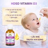 Vitamin D3 Dạng Nhỏ Giọt Cho Bé Nature's Way Kids Smart Drops Cách Dùng