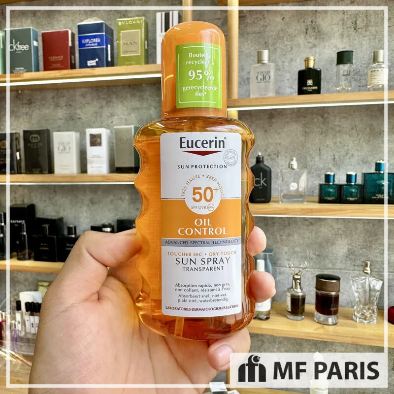 Xịt Chống Nắng Kiềm Dầu Eucerin Oil Control 200ml