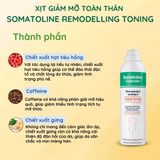 Xịt Giảm Mỡ Toàn Thân Somatoline Remodelling Toning