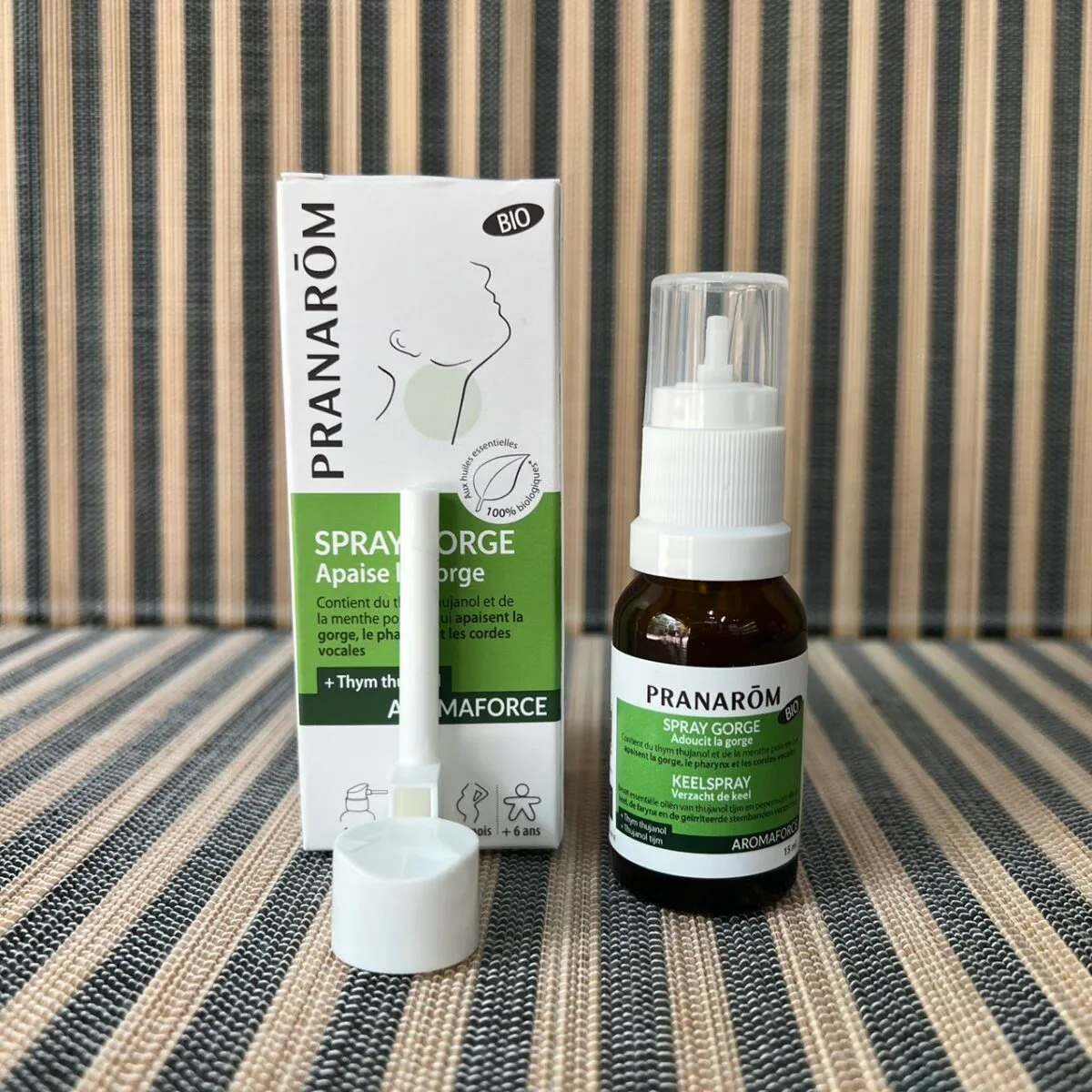 Xịt Họng Trị Ho Pranarom Aromaforce 15ml