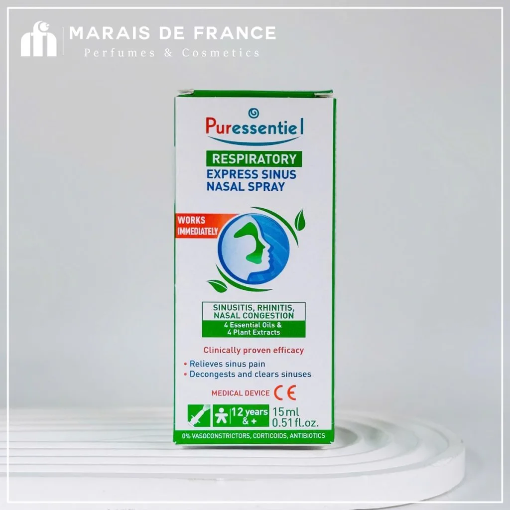 Xịt Mũi Puressentiel Sinus Express