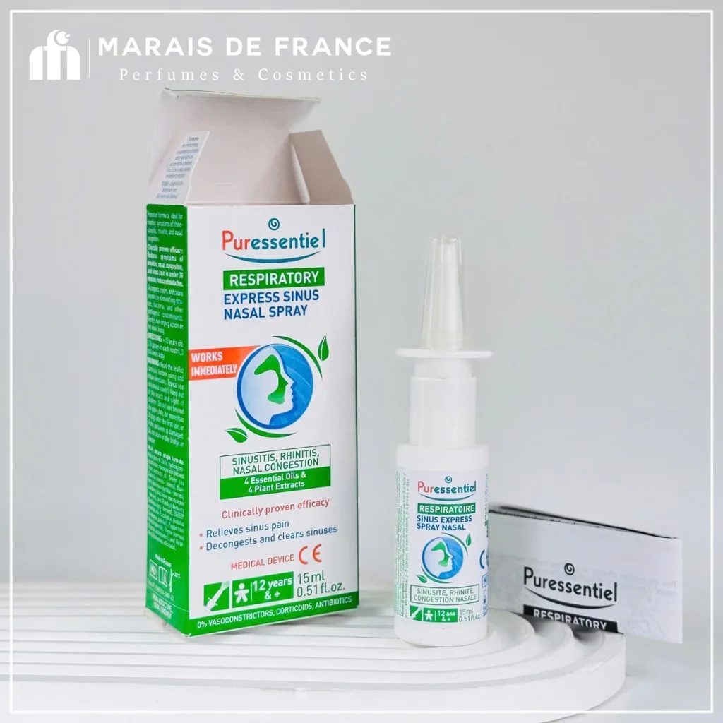 Xịt Mũi Puressentiel Sinus Express