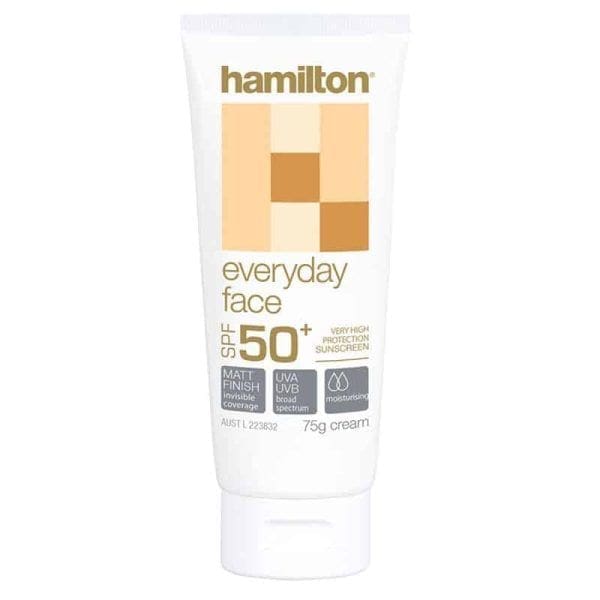 Kem Chống Nắng Hamilton Spf 50+ Everyday Face Cream 75G