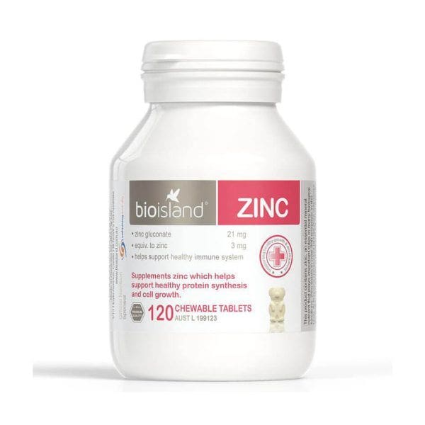 Viên Uống Bổ Sung Vitamin Bio Island Zinc 120