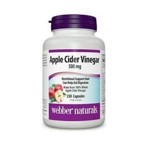 Webber Naturals Apple Cider Vinegar 500mg